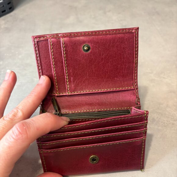 Matt & Nat Small Pink/Raspberry Wallet - Picture 3 of 6